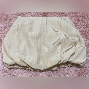 KHAITE Cream Mini Bubble Skirt